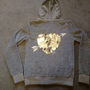 PINK Rare Zip Up Hoodie .